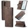 CaseMe 013 Samsung Galaxy Note 10 Hoesje Bookcase Portemonnee - Bruin
