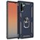 Mobigear Armor Ring Samsung Galaxy Note 10 Hoesje Hardcase Backcover Shockproof met Ringhouder - Blauw