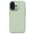 Decoded Stacks iPhone 16 Siliconen MagSafe Hoesje Backcover - Mist Green