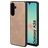 Mobiparts Classic Samsung Galaxy A26 MagSafe Hoesje TPU,Kunstleer Backcover - Moonstone Beige