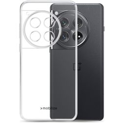 Mobilize Gelly Doorzichtig OnePlus 12 Hoesje Flexibel TPU Backcover - Transparant