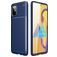 Mobigear Racing Samsung Galaxy M51 Hoesje Flexibel TPU Backcover - Blauw