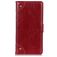 Mobigear Ranch Samsung Galaxy A21 Hoesje Bookcase Portemonnee - Bordeauxrood