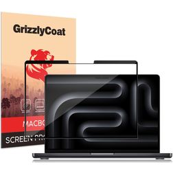 GrizzlyCoat Premium MacBook Pro 16 Inch (2021-2026) Screenprotector Folie - Case Friendly