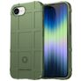 Mobigear Rugged Shield iPhone 16e Hoesje Flexibel TPU Backcover Shockproof - Groen