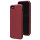 Mobiparts iPhone SE (2020) Siliconen Hoesje Backcover - Plum Red