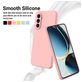 Mobigear Rubber Touch Samsung Galaxy A56 Siliconen Hoesje Backcover - Roze