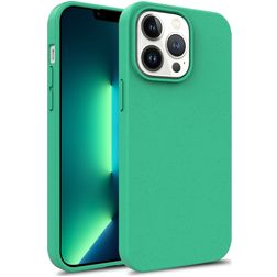 Mobigear Bio iPhone 15 Plus Hoesje Eco Friendly Backcover - Groen
