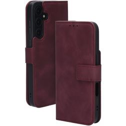 Mobiparts Classic Wallet Samsung Galaxy A55 Hoesje Bookcase Portemonnee - Velvet Red