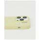 Nudient Base iPhone 14 Pro Max Siliconen Hoesje Backcover - Pale Yellow