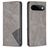Mobigear Rhombus Slim Google Pixel 11 Hoesje Bookcase - Grijs