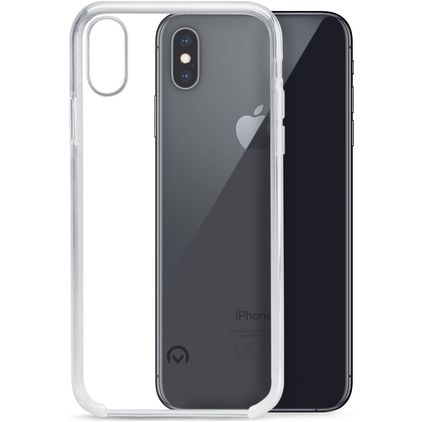 Mobilize Clear Case Doorzichtig iPhone XS Max Hoesje Hardcase Backcover - Transparant
