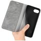Mobigear Retro Slim iPhone 16e Hoesje Bookcase Portemonnee - Grijs