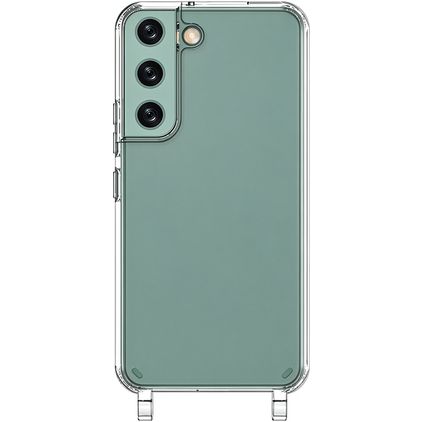 Mobigear Mix & Match Doorzichtig Samsung Galaxy S22 Flexibel TPU Hoesje met koord - Transparant
