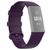 Mobigear Cross Siliconen Fitbit Charge 4 Bandje Gespsluiting - Bordeaux Rood