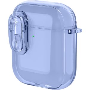 Mobigear Crystal Clip Apple AirPods 2 Hardcase Hoesje - Blauw