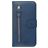 Mobigear Zipper Samsung Galaxy S20 Hoesje Bookcase Portemonnee - Blauw
