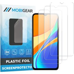 Mobigear Xiaomi Redmi 9C Screenprotector Folie - Case Friendly (3-Pack)