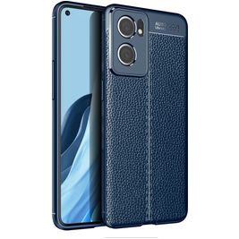 Mobigear Luxury OnePlus Nord CE 2 Hoesje Flexibel TPU Backcover - Blauw