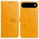 Mobigear Flowers iPhone Air Hoesje Bookcase Portemonnee - Geel