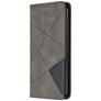 Mobigear Rhombus Slim Nokia 2.3 Hoesje Bookcase - Grijs