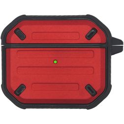 Mobigear Armor Apple AirPods 3 Hoesje Flexibel Siliconen - Rood