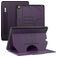 Mobigear Magnetic Folio iPad 9 (2021) Hoes Bookcase + Stylus Houder - Paars