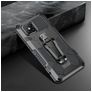 Mobigear Armor Stand iPhone 12 Pro Hoesje Hardcase Backcover Shockproof met Standaard - Grijs