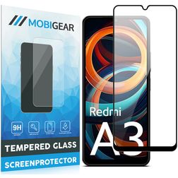 Mobigear Premium Xiaomi Redmi A3 Glazen Screenprotector - Case Friendly