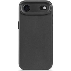 Decoded iPhone Air Hoesje Echt Leer Backcover Shockproof - Zwart