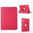 Mobigear DuoStand iPad 11 (2025) Hoes Draaibare Bookcase - Magenta