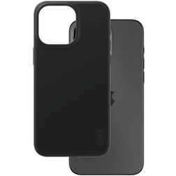 CARE by PanzerGlass Fashionable iPhone 15 Pro Max Siliconen Hoesje Backcover - Zwart