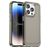 Mobigear Crystal iPhone 15 Pro Hoesje Flexibel TPU Backcover - Grijs