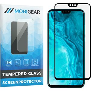 Mobigear Premium HONOR 9X Lite Glazen Screenprotector - Case Friendly - Zwart