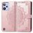 Mobigear Mandala Realme C31 Hoesje Bookcase Portemonnee - Roségoud