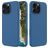 Mobigear Rubber Touch iPhone 16 Pro Siliconen Hoesje Backcover - Blauw