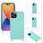 Mobigear Lanyard iPhone 14 Pro Max Siliconen Hoesje met koord - Turquoise