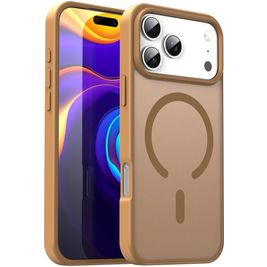 Mobigear Shockproof iPhone 17 Pro Max MagSafe Hoesje Hardcase Backcover - Desert Gold