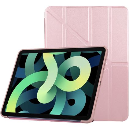 Mobigear Origami iPad Air 5 (2022) Hoes Bookcase - Roségoud