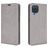 Mobigear Retro Slim Samsung Galaxy A12 Hoesje Bookcase Portemonnee - Grijs