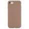 Mobigear Colors iPhone SE (2020) Hoesje Flexibel TPU Backcover - Bruin