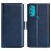 Mobigear Slim Magnet Motorola Moto G71 5G Hoesje Bookcase Portemonnee - Blauw
