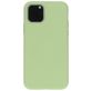 Mobiparts iPhone 11 Pro Siliconen Hoesje Backcover - Pistache Green