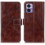 Mobigear Basic Motorola Edge 30 Neo Hoesje Bookcase Portemonnee - Bruin