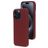 Mobiparts iPhone 15 Pro Max Siliconen Hoesje Backcover - Plum Red