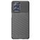 Mobigear Groove Motorola Moto G73 5G Hoesje Flexibel TPU Backcover - Zwart