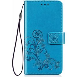 Mobigear Clover Samsung Galaxy Note 10 Lite Hoesje Bookcase Portemonnee - Blauw