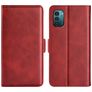 Mobigear Slim Magnet Nokia G21 Hoesje Bookcase Portemonnee - Rood