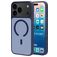Mobiparts Hardcover iPhone 17 Pro Max MagSafe Hoesje Hardcase Backcover - Satin Blue