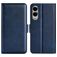 Mobigear Slim Magnet Samsung Galaxy S25 Edge Hoesje Bookcase Portemonnee - Donkerblauw
